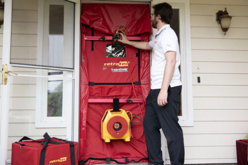 300 Blower Door Test