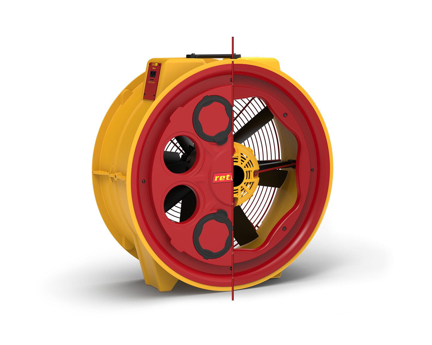 Blower Door Inner Mechanics