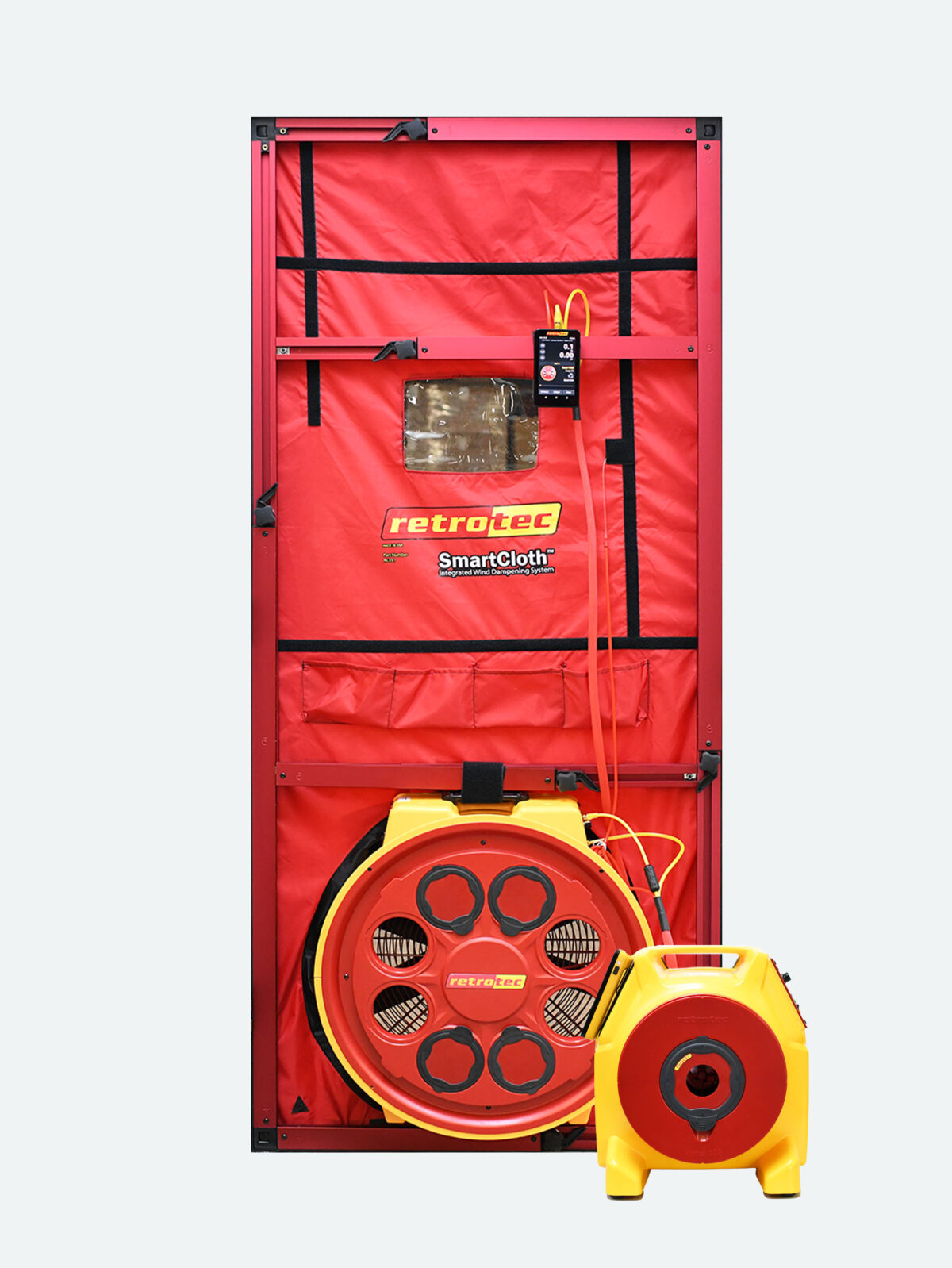 Blower Door Duct Tester Combo