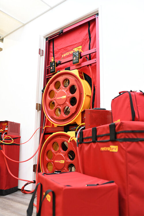 6210F Blower Door Side View